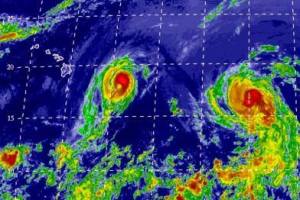 Hurricanes Iselle and Julio taking aim at us.